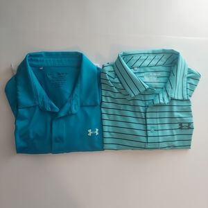 Under Armour Heat Gear Playoff Polo Short Sleeve Shirts